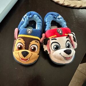 Paw Patrol Blue and Red Kids Slippers